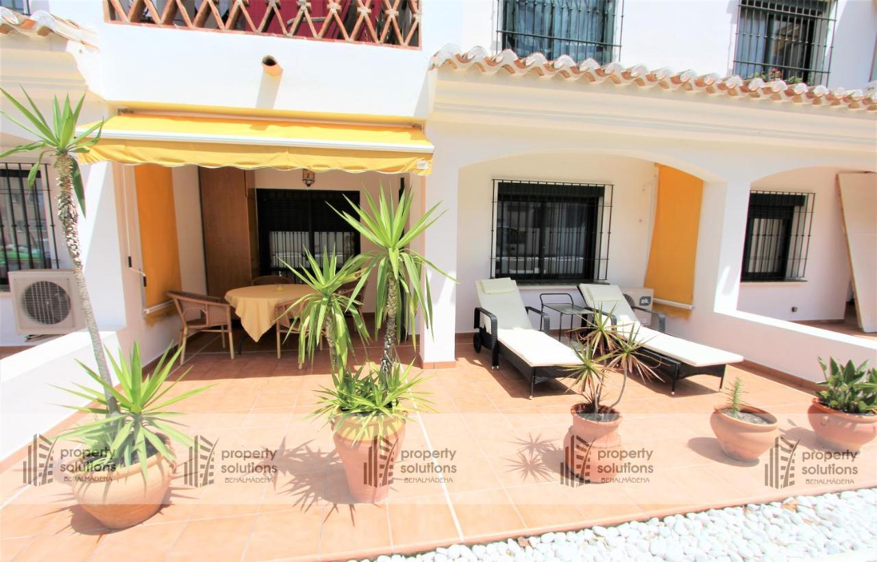Pueblo Del Parque 3 - Terraza Soleada Con Jardin - Piscina Y Playa - Urbanizacion Tranquila Lejlighed Benalmádena Eksteriør billede