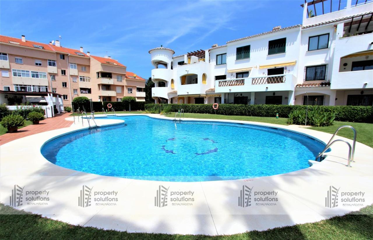 Pueblo Del Parque 3 - Terraza Soleada Con Jardin - Piscina Y Playa - Urbanizacion Tranquila Lejlighed Benalmádena Eksteriør billede