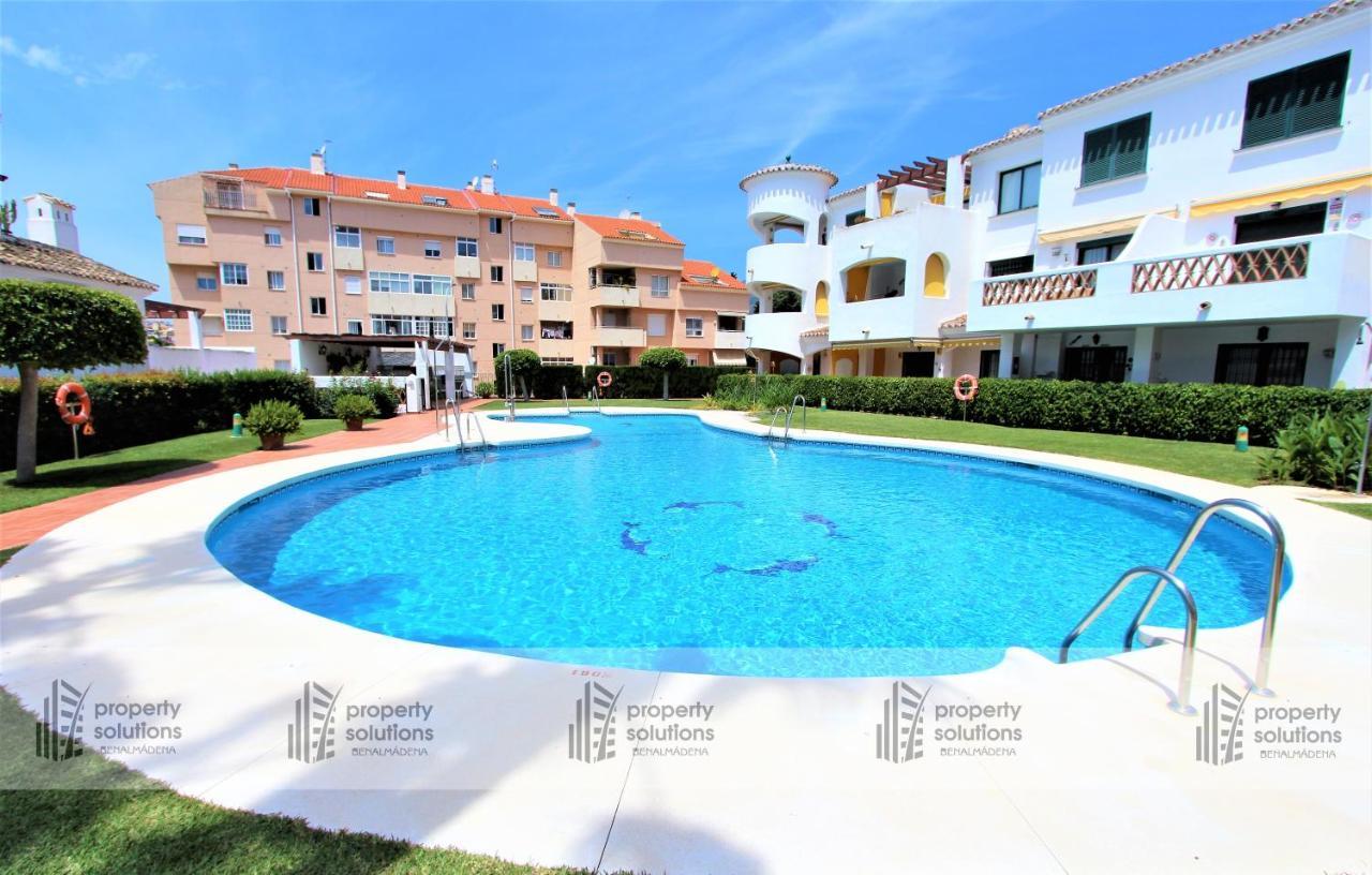 Pueblo Del Parque 3 - Terraza Soleada Con Jardin - Piscina Y Playa - Urbanizacion Tranquila Lejlighed Benalmádena Eksteriør billede