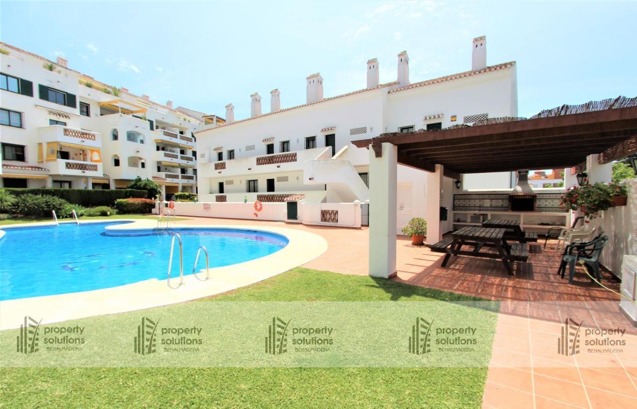 Pueblo Del Parque 3 - Terraza Soleada Con Jardin - Piscina Y Playa - Urbanizacion Tranquila Lejlighed Benalmádena Eksteriør billede