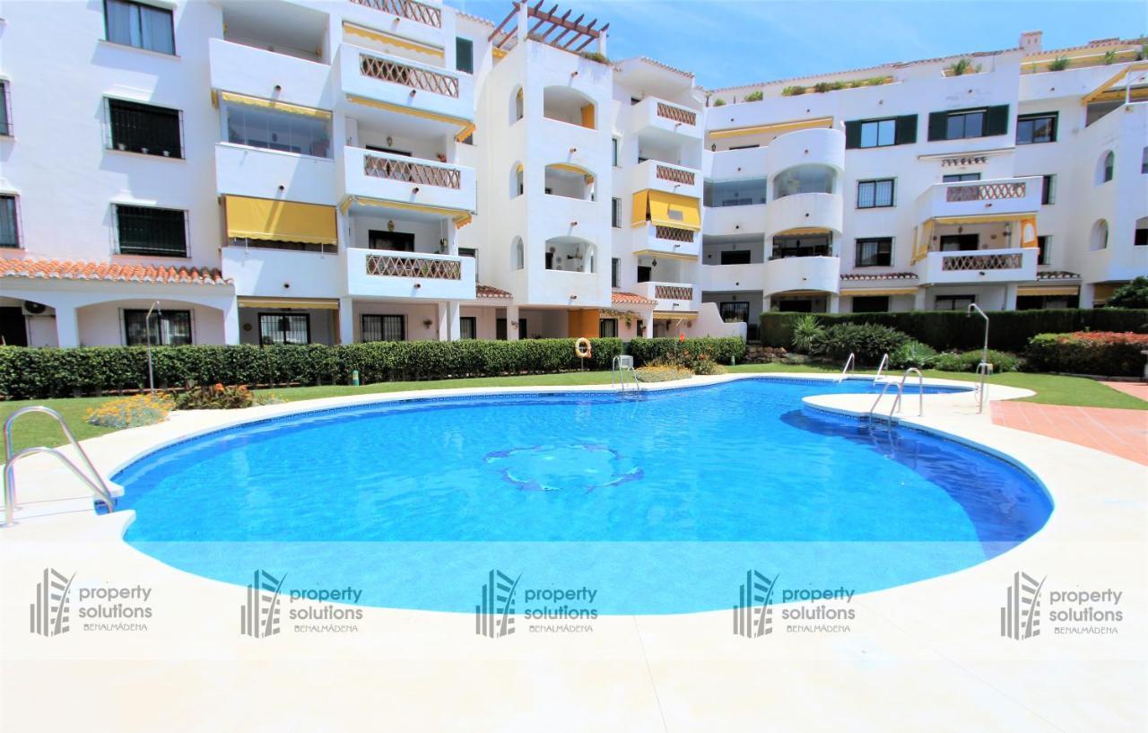 Pueblo Del Parque 3 - Terraza Soleada Con Jardin - Piscina Y Playa - Urbanizacion Tranquila Lejlighed Benalmádena Eksteriør billede