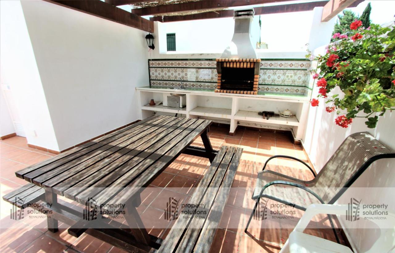 Pueblo Del Parque 3 - Terraza Soleada Con Jardin - Piscina Y Playa - Urbanizacion Tranquila Lejlighed Benalmádena Eksteriør billede
